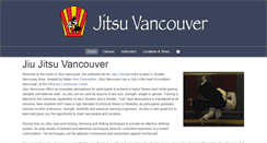 Desktop Screenshot of jitsuvancouver.com