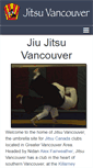 Mobile Screenshot of jitsuvancouver.com